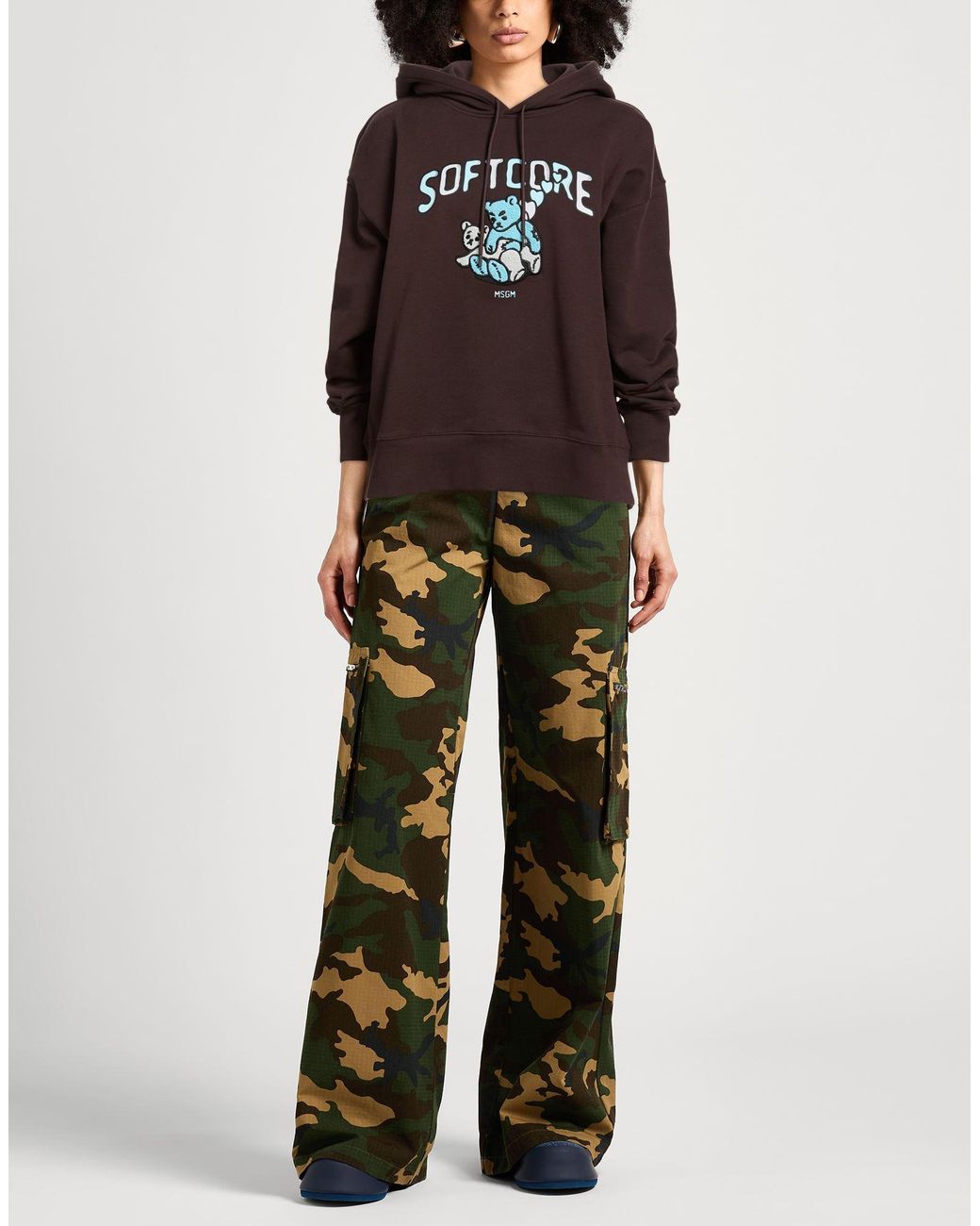 Sweat-Shirt MSGM en coloris Brown