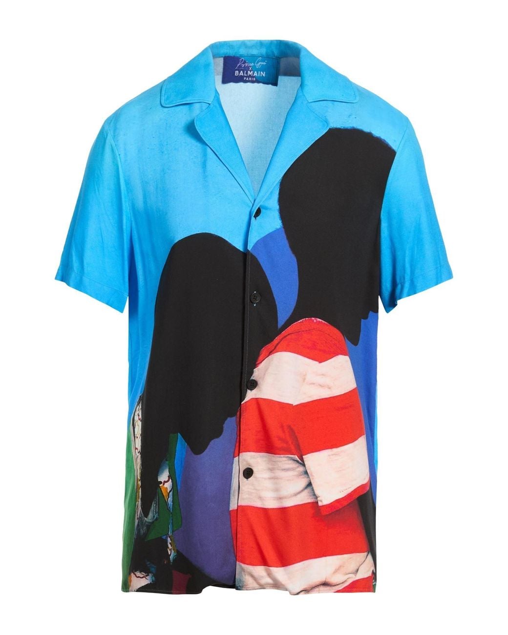 Balmain Blue Shirt for men