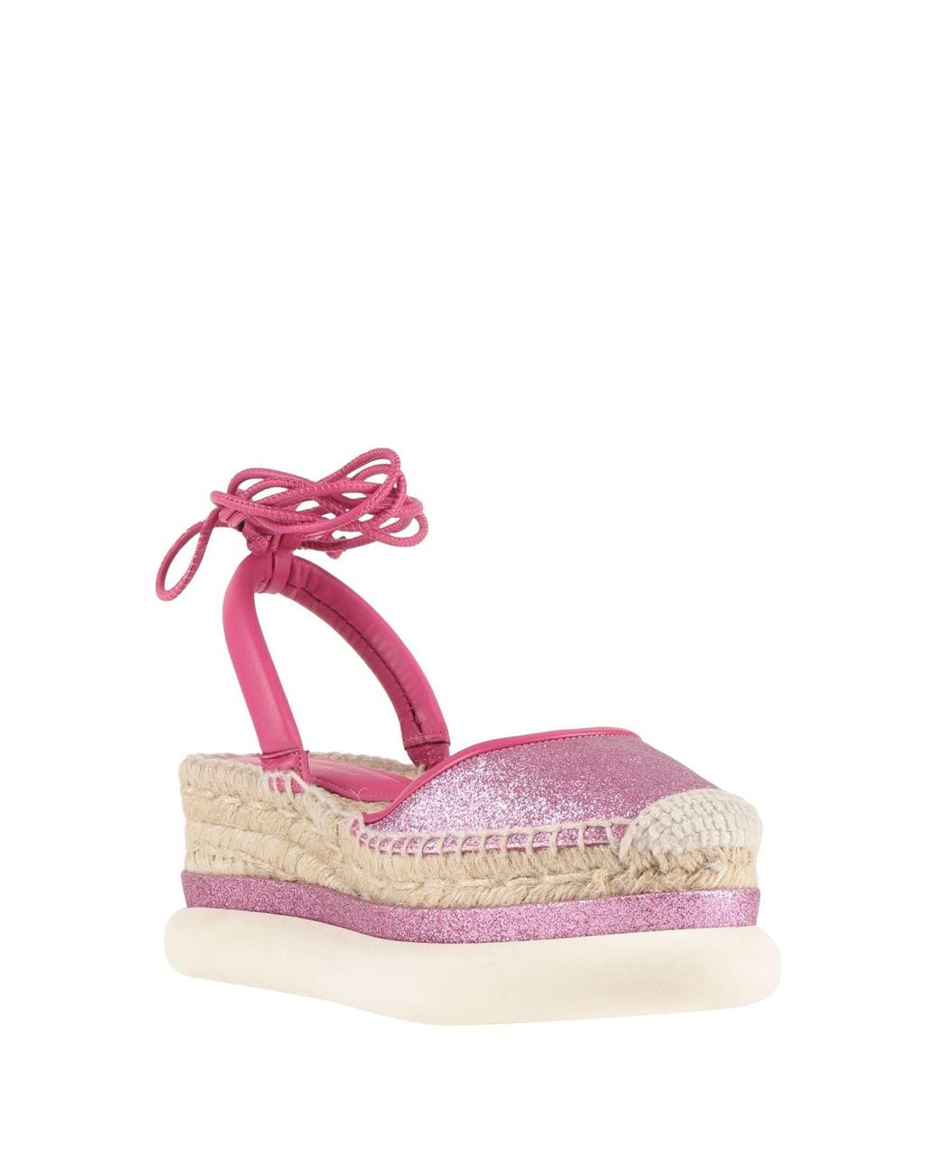 Paloma Barceló Pink Espadrilles