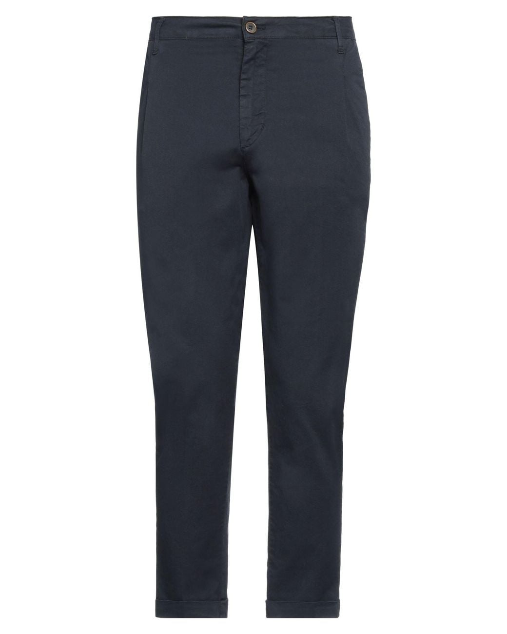 Stilosophy Blue Pants Cotton, Elastane for men