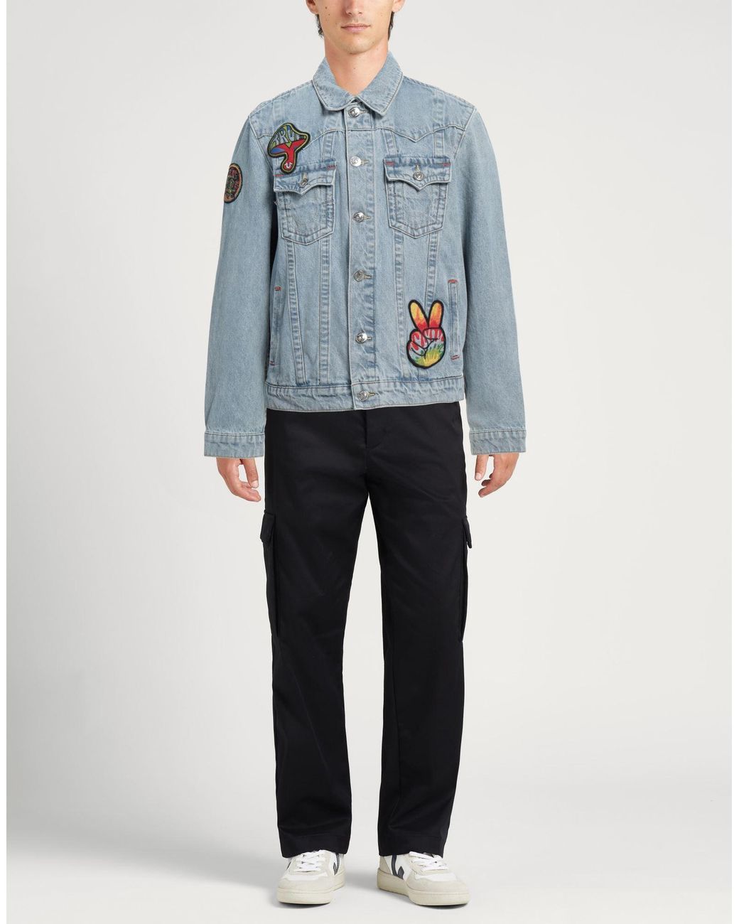 True Religion Blue Denim Outerwear for men