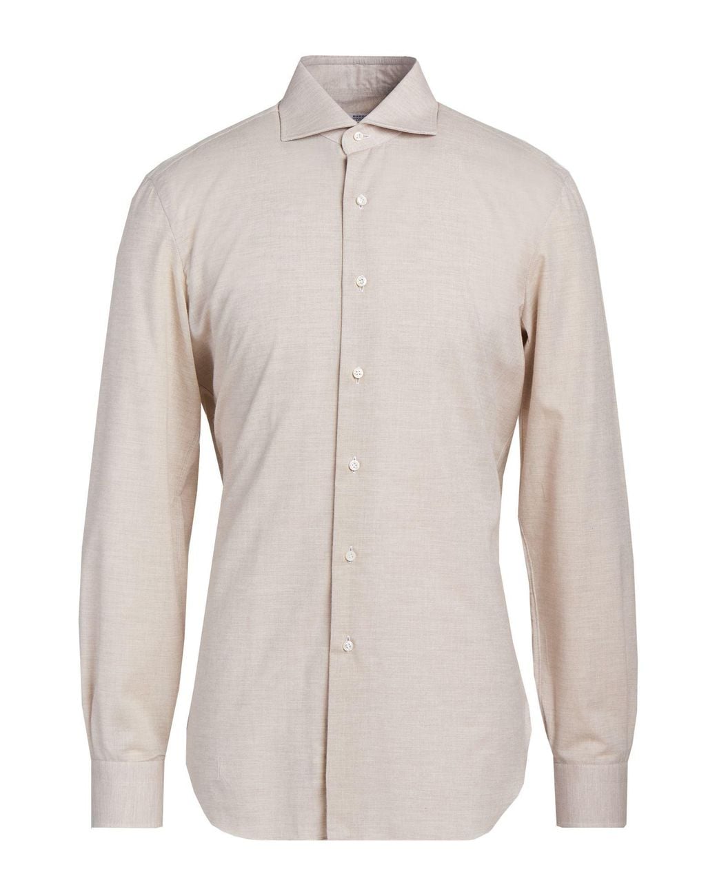 Barba Napoli White Shirt Cotton for men