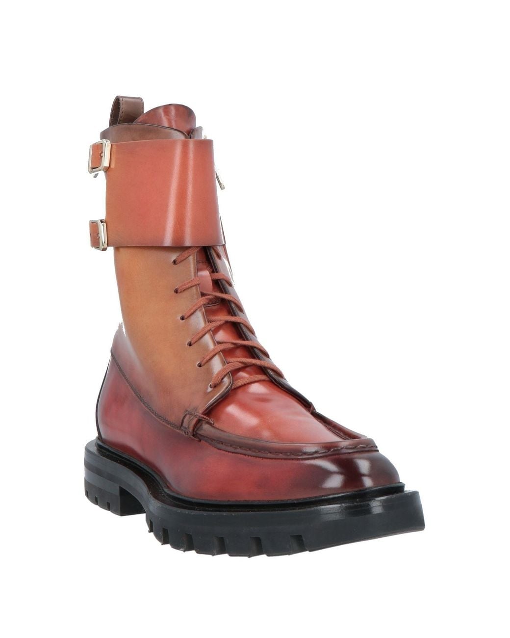 Santoni Brown Ankle Boots
