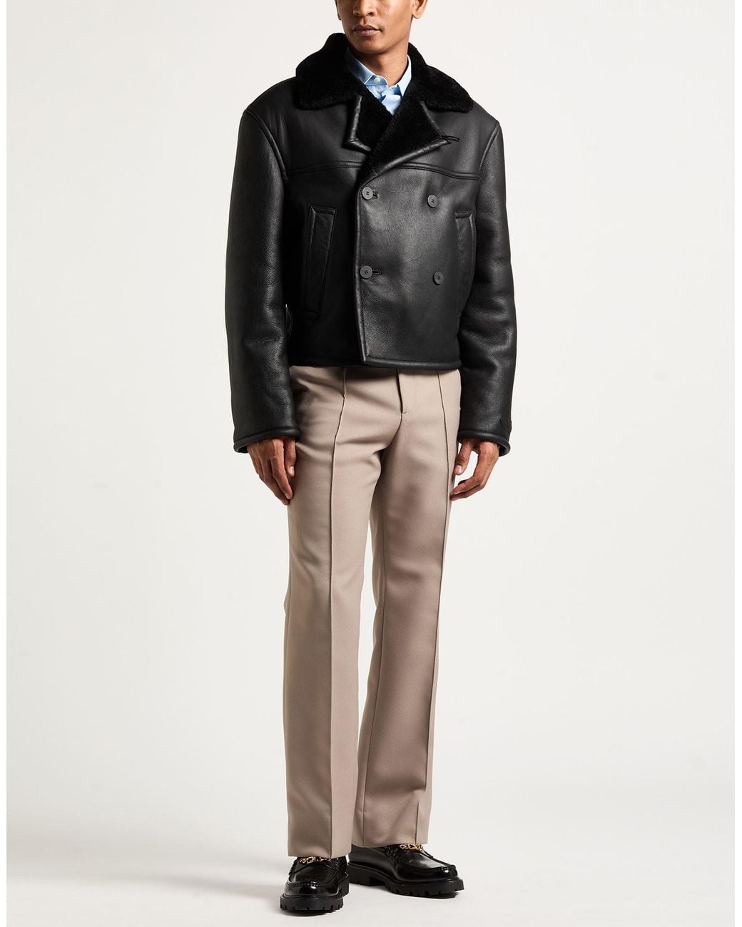 Jacquemus Black Jacket Lambskin for men