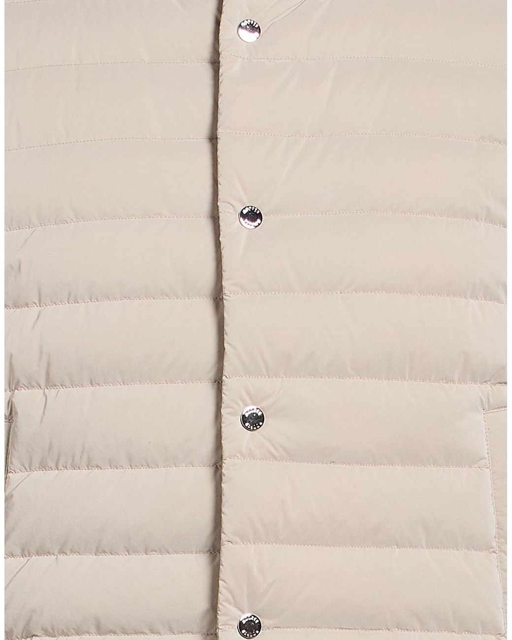 Moorer Gray Vest Polyamide, Polyester for men