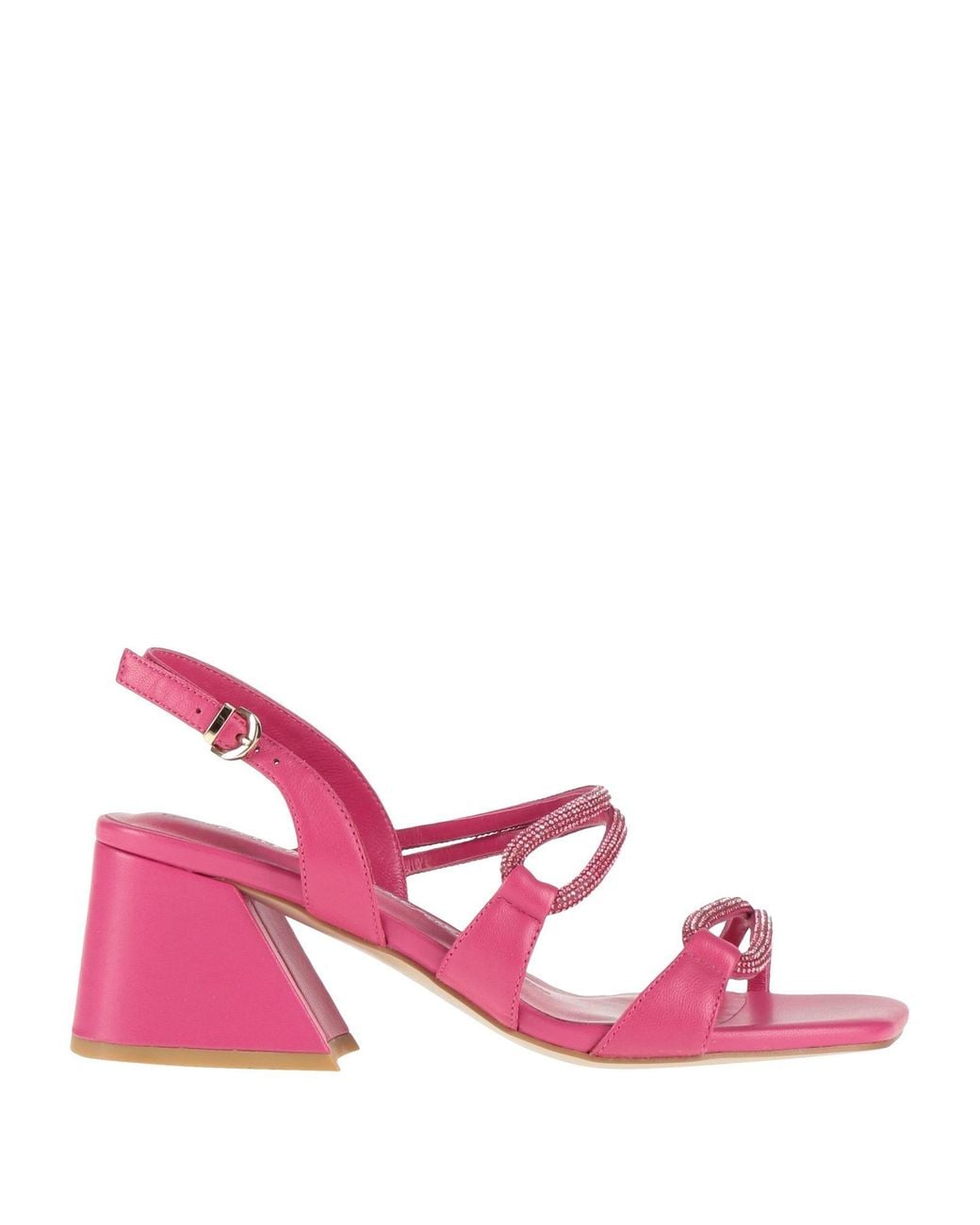 Luciano Barachini Pink Sandals Leather