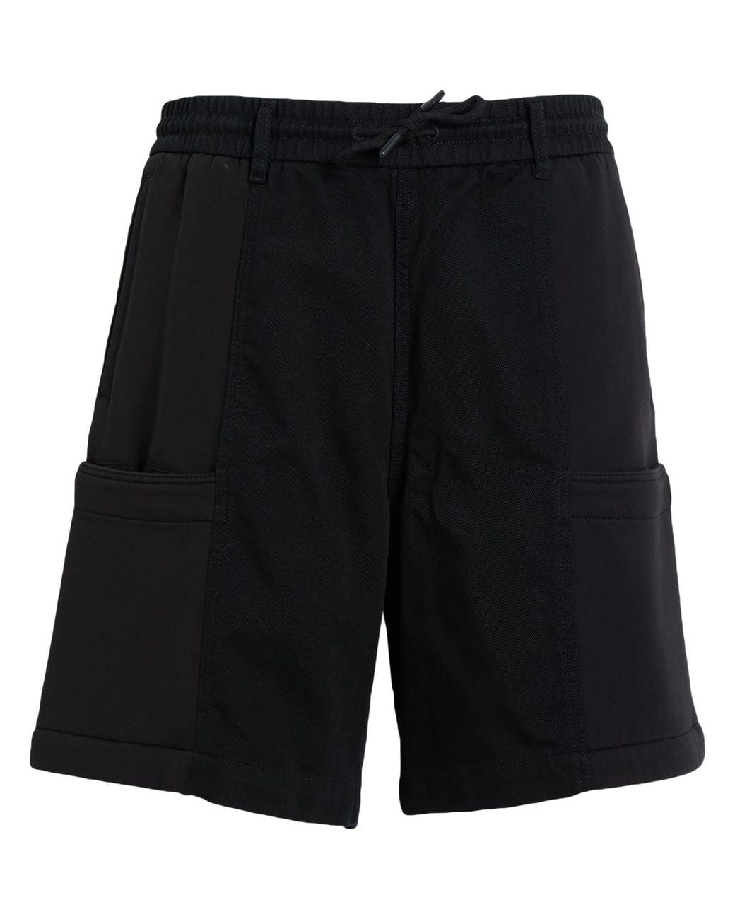 ARMANI EXCHANGE Black Denim Shorts for men