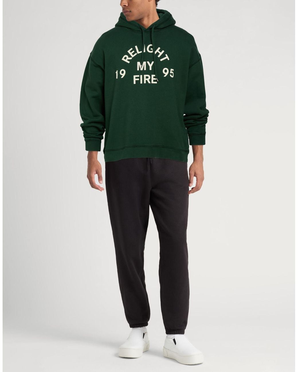 DSquared² Green Sweatshirt Cotton for men