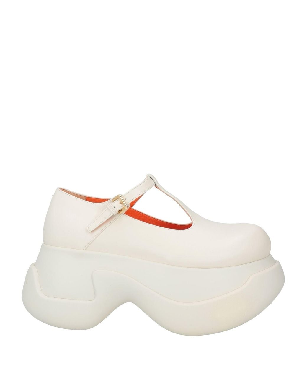 Marni White Mokassin