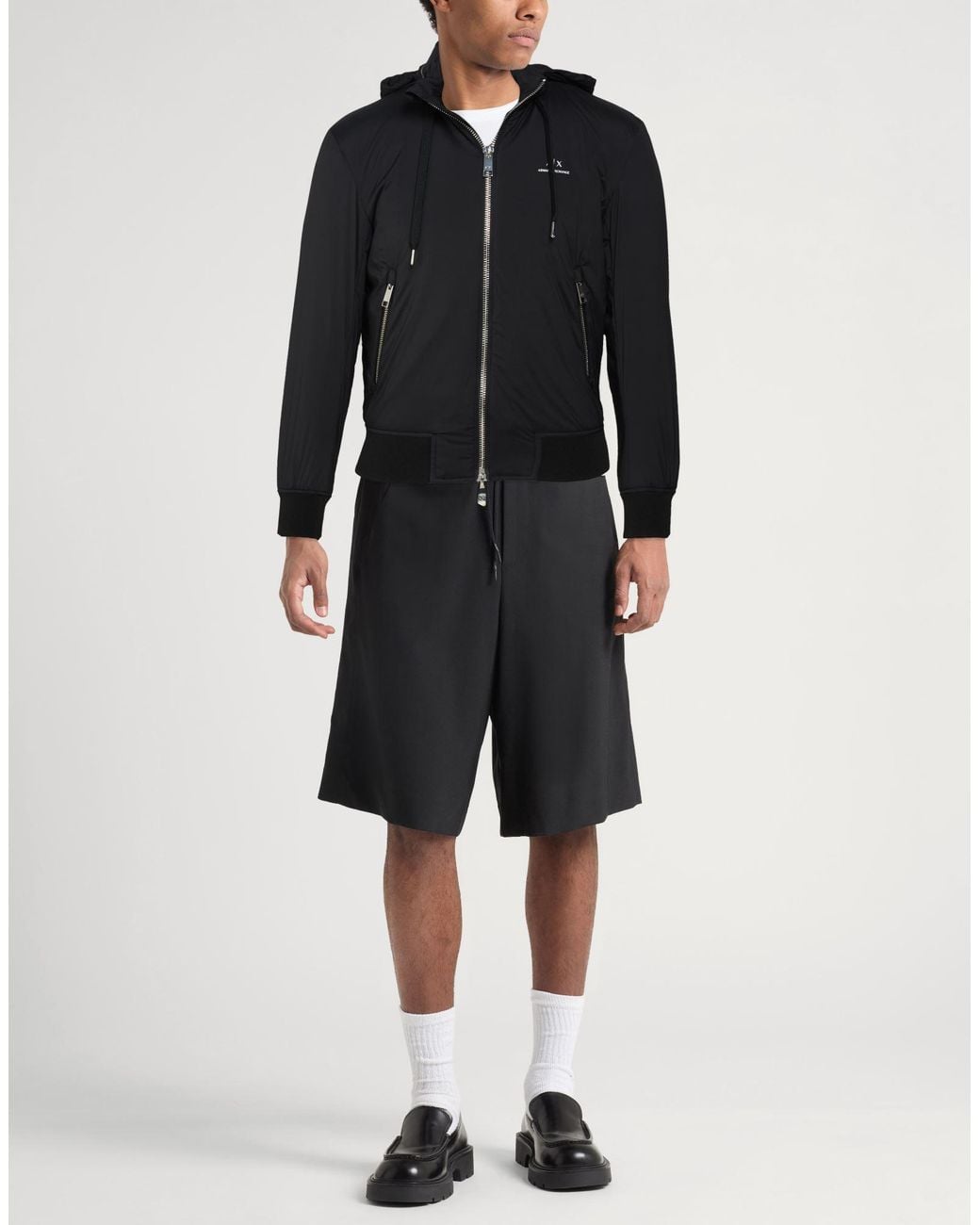 ARMANI EXCHANGE Black Jackets for men