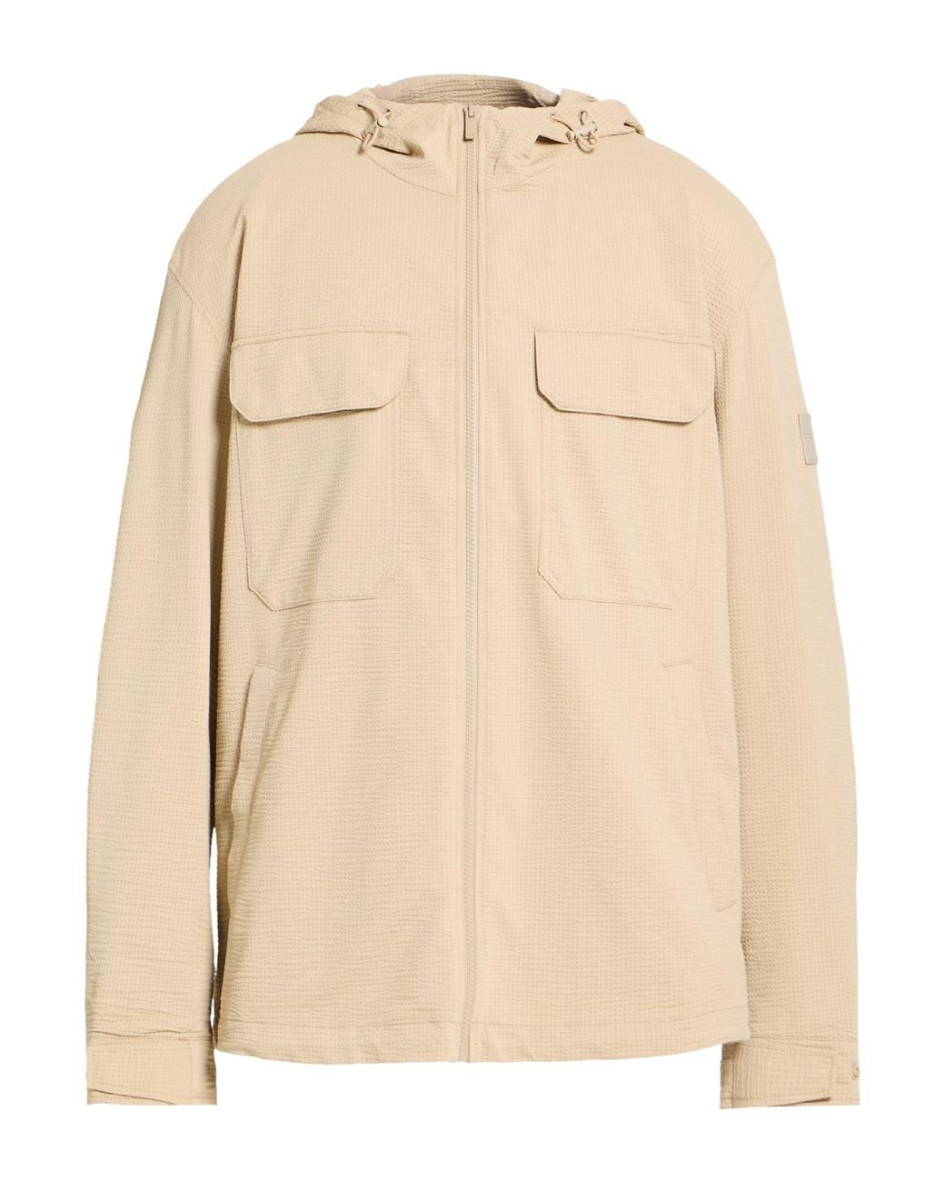 Boss Natural Jacket Recycled Polyamide, Elastane for men