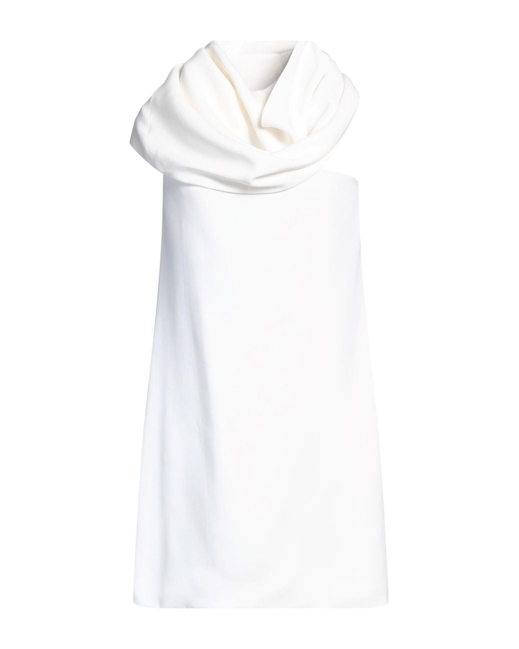 Ferragamo White Mini Dress Viscose