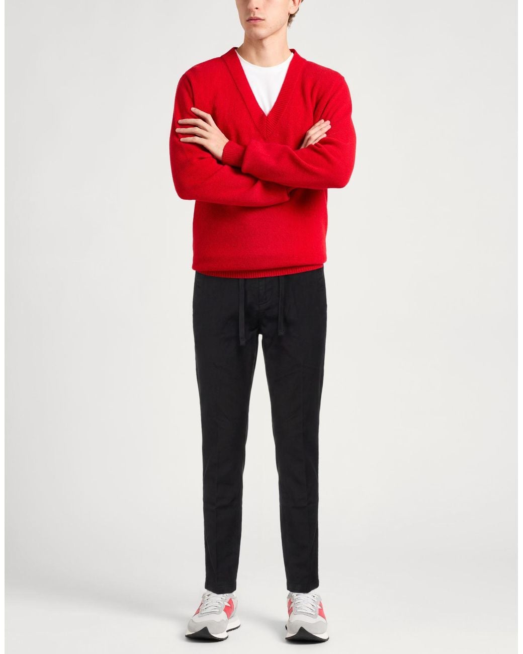 Harmont & Blaine Black Pants Cotton, Tencel, Polyester, Viscose, Elastane for men