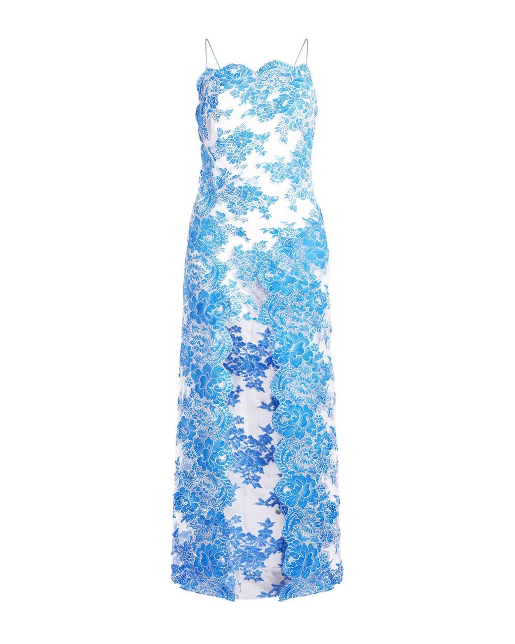 Christopher Esber Blue Maxi Dress