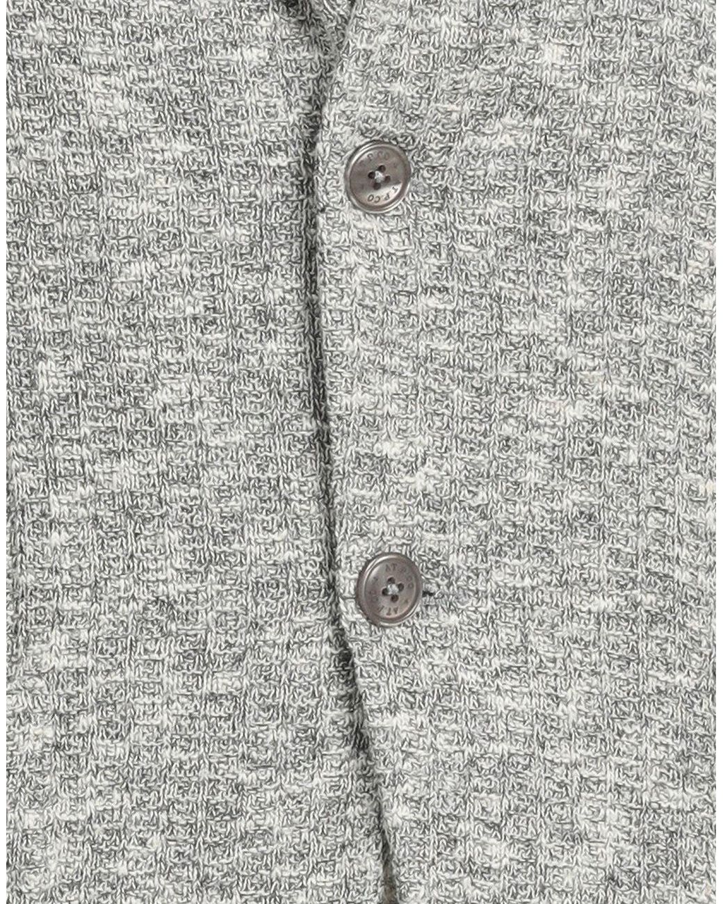AT.P.CO Gray Blazer Polyester, Cotton for men