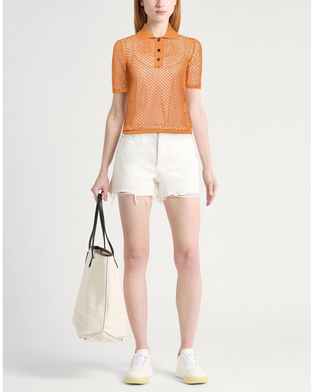 Iceberg Orange Polo Shirts