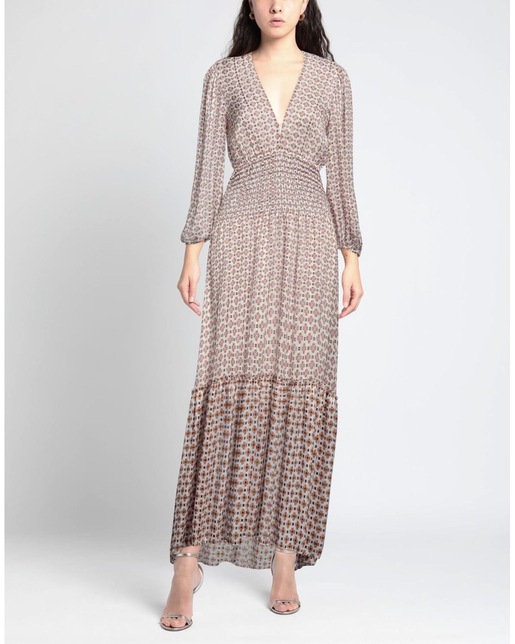 Maje White Maxi Dress