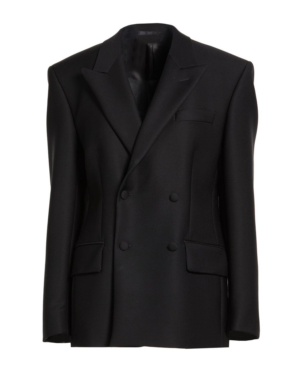 JACOB LEE Black Blazer Virgin Wool, Polyamide, Elastane