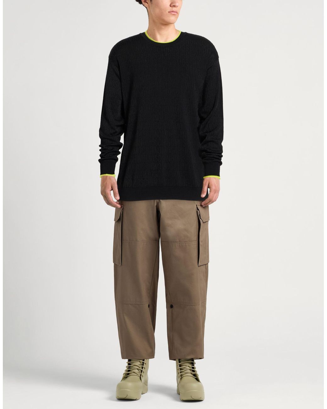 Pullover Moschino de hombre de color Black