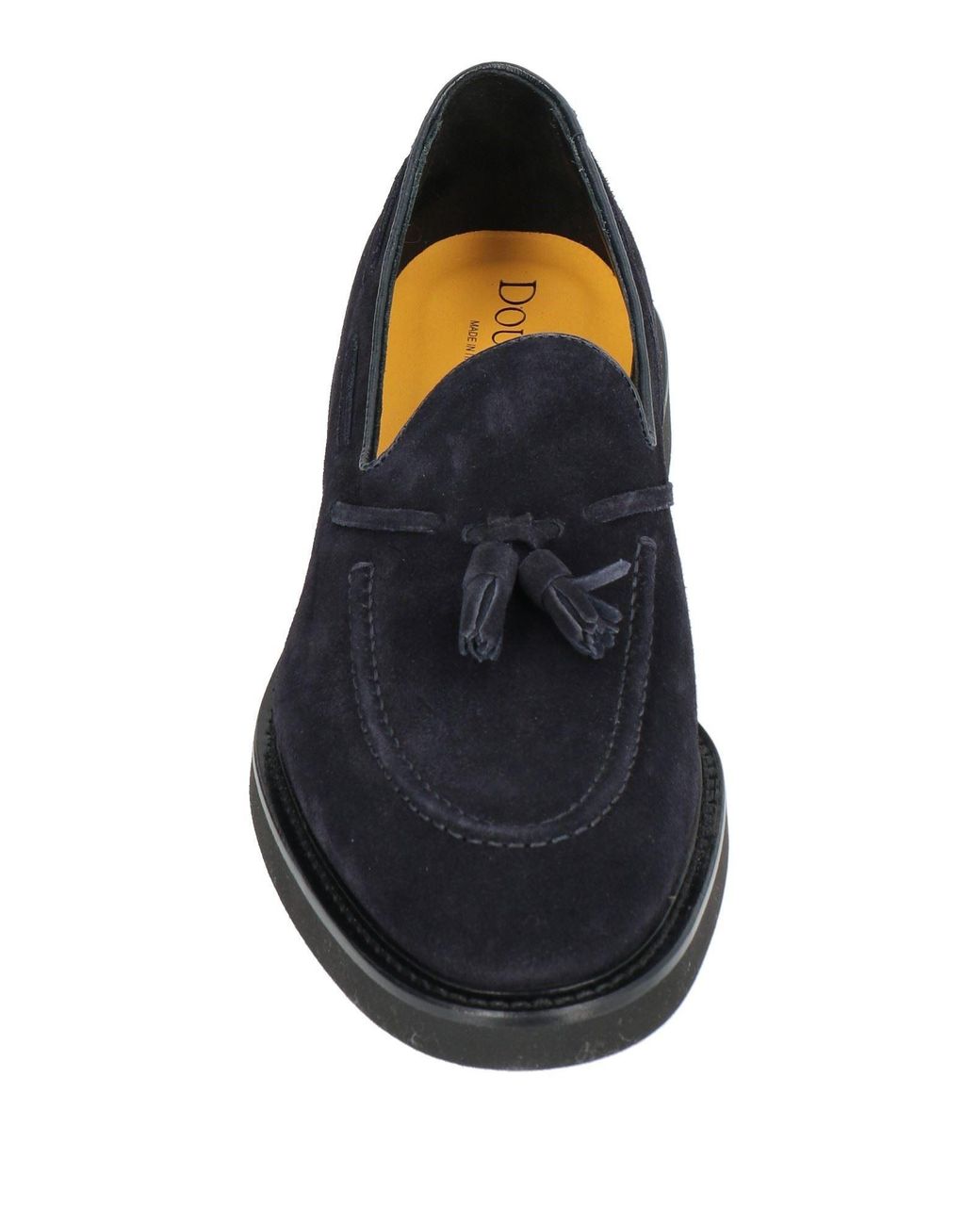 Doucal's Blue Verona Loafers Leather for men