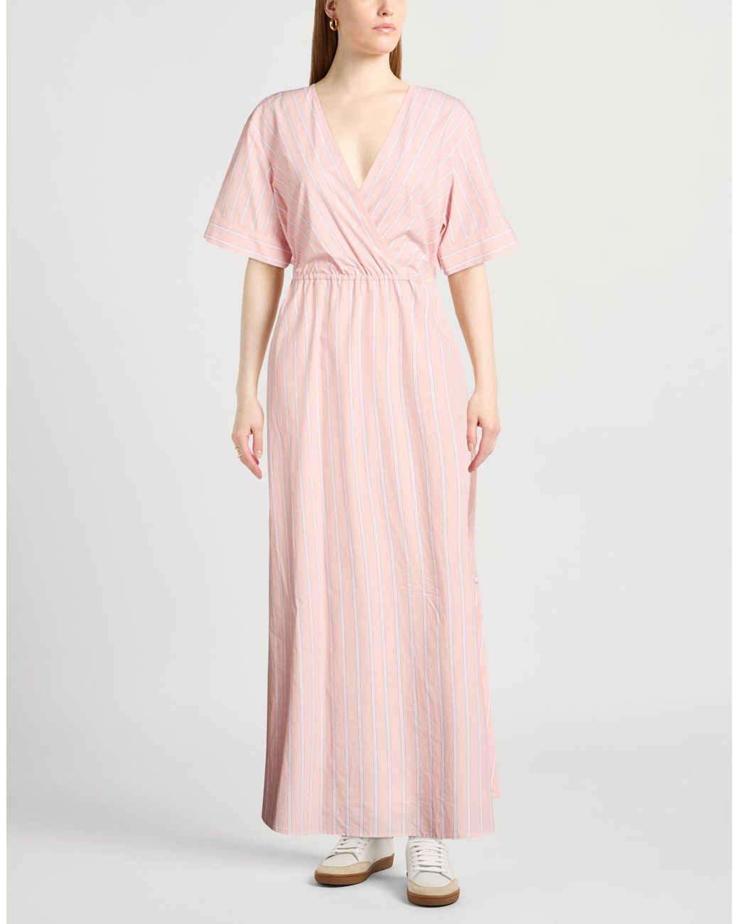 Twinset Pink Maxi Dress