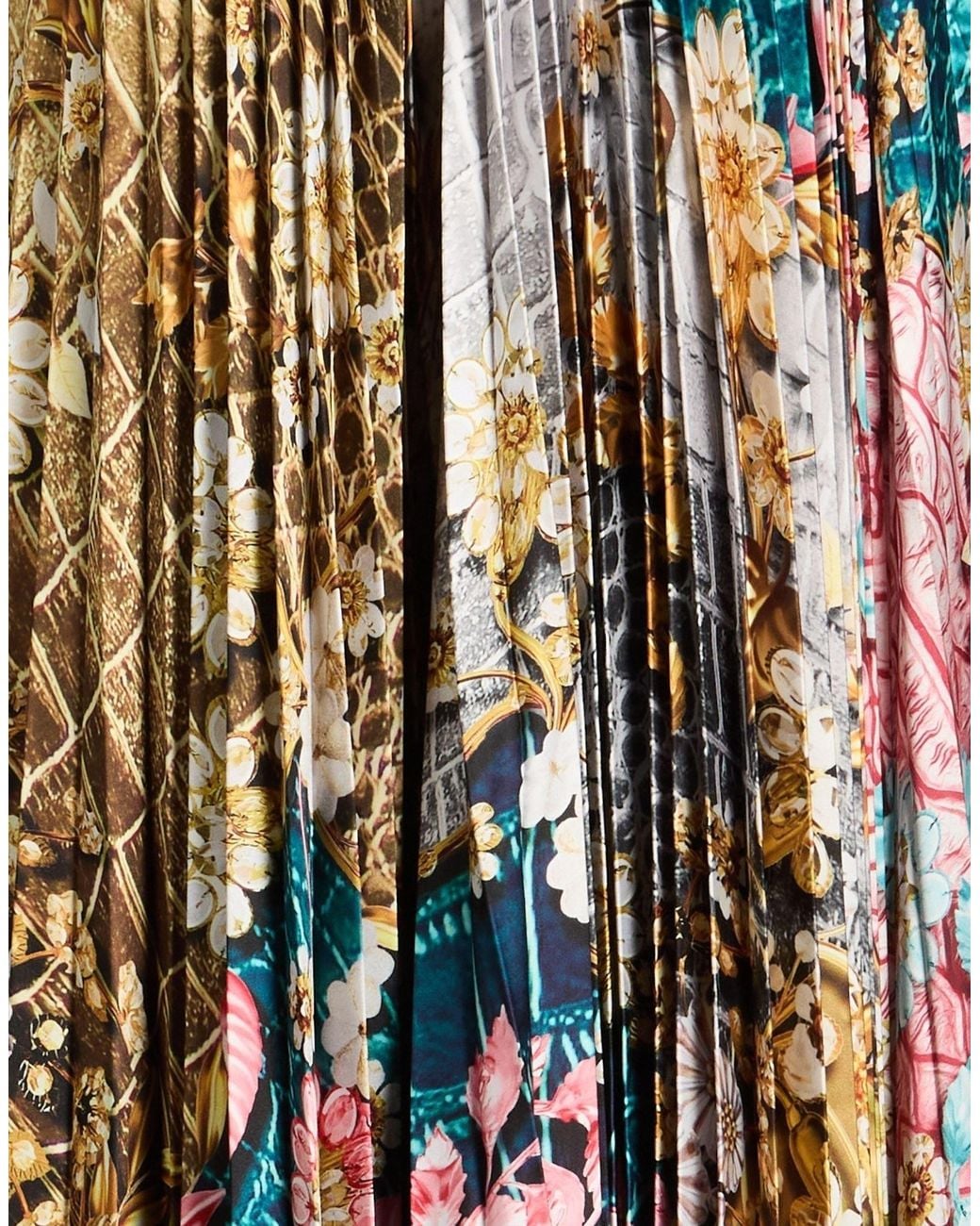 Mary Katrantzou White Deep Maxi Dress Polyester