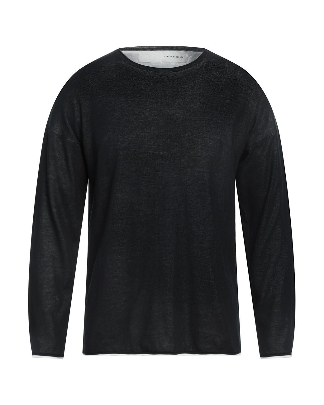 Isabel Benenato Black Sweater Cotton for men