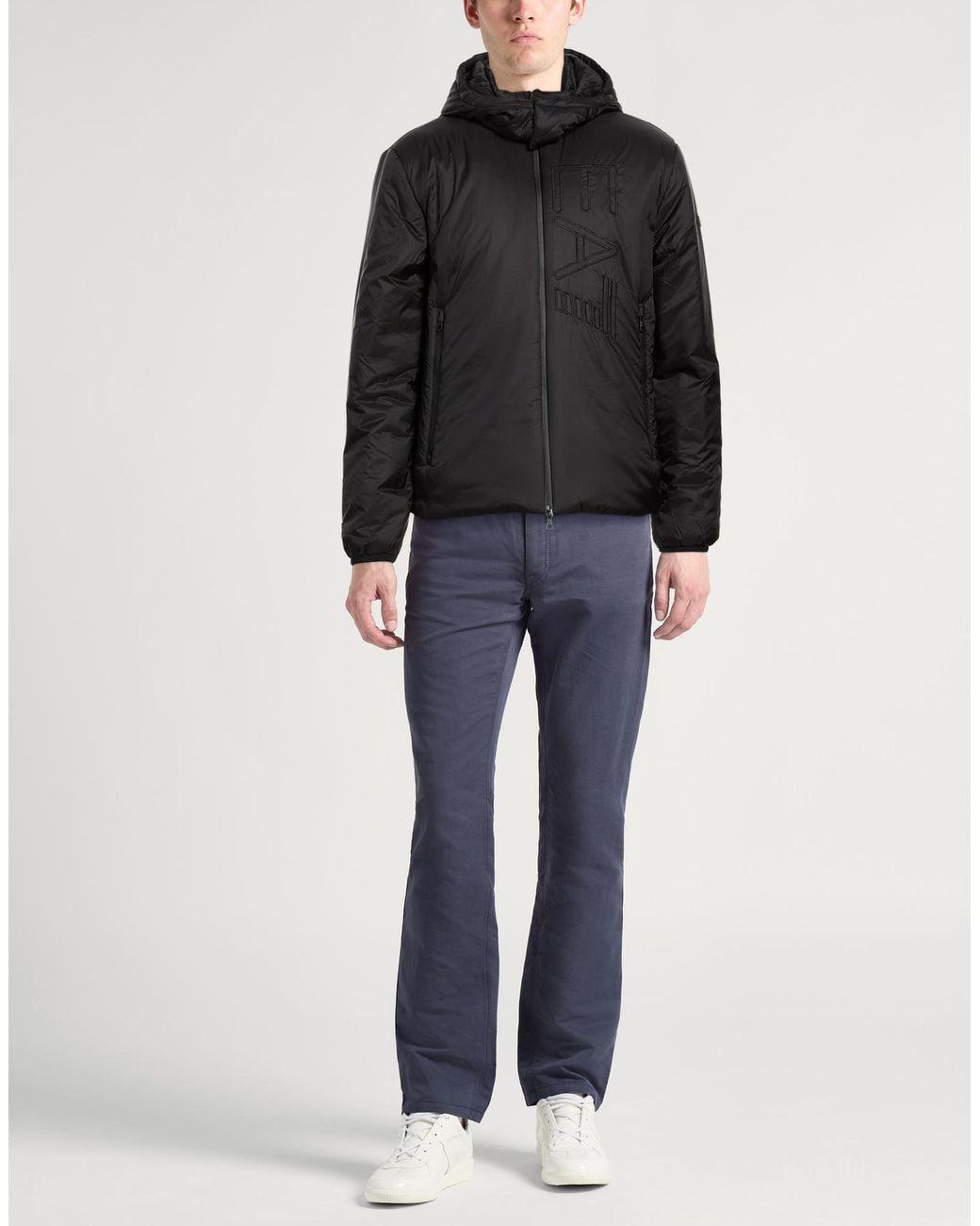 EA7 Black Puffer for men