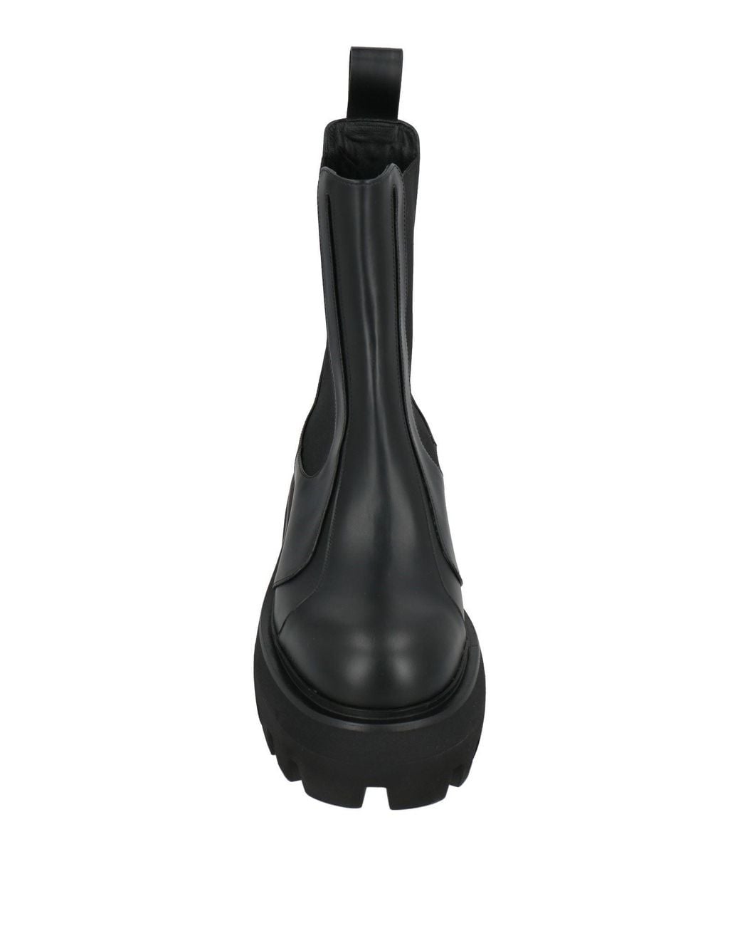 McQueen Black Boot Leather for men