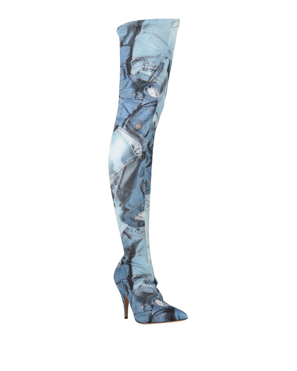 Moschino Blue Boot