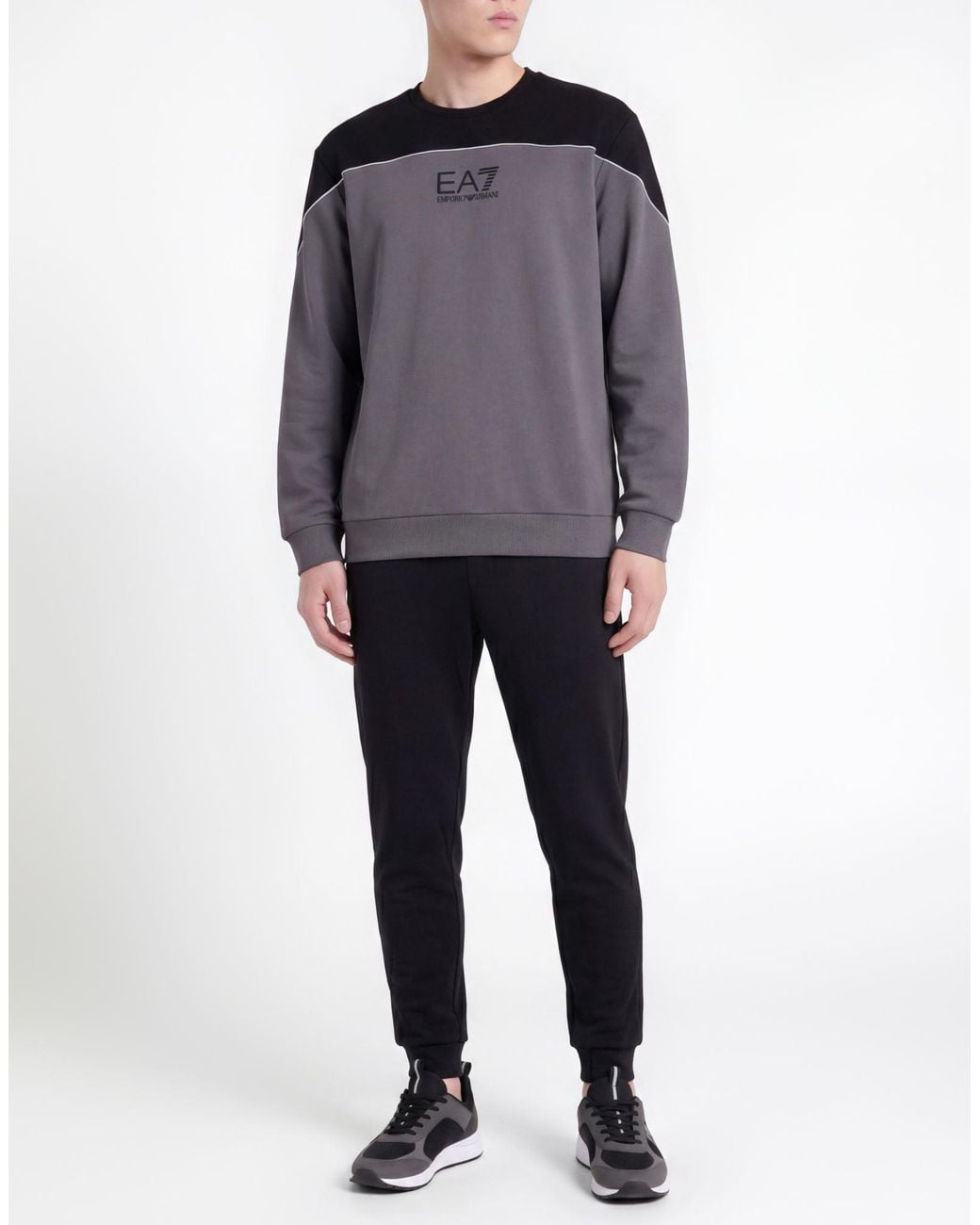 EA7 Blue Sweatshirts for men
