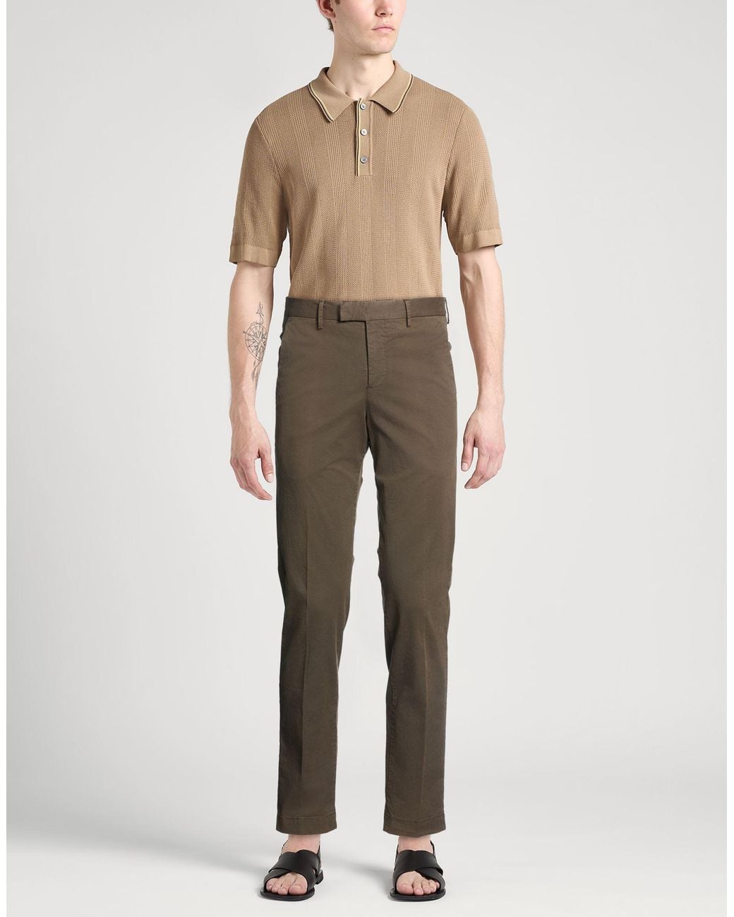 PT Torino Gray Trouser for men