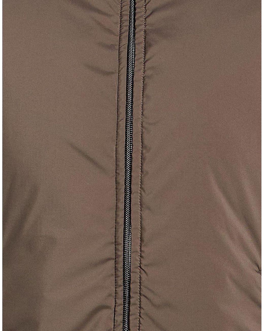 Fedeli Brown Taupe Vest Polyester for men