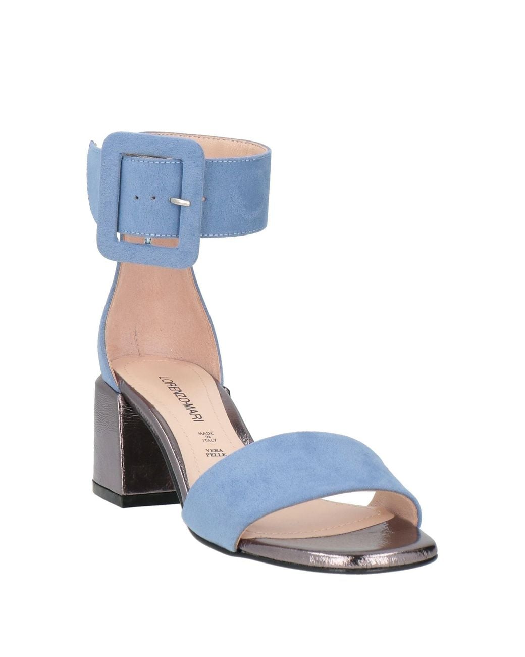 Lorenzo Mari Blue Sandals