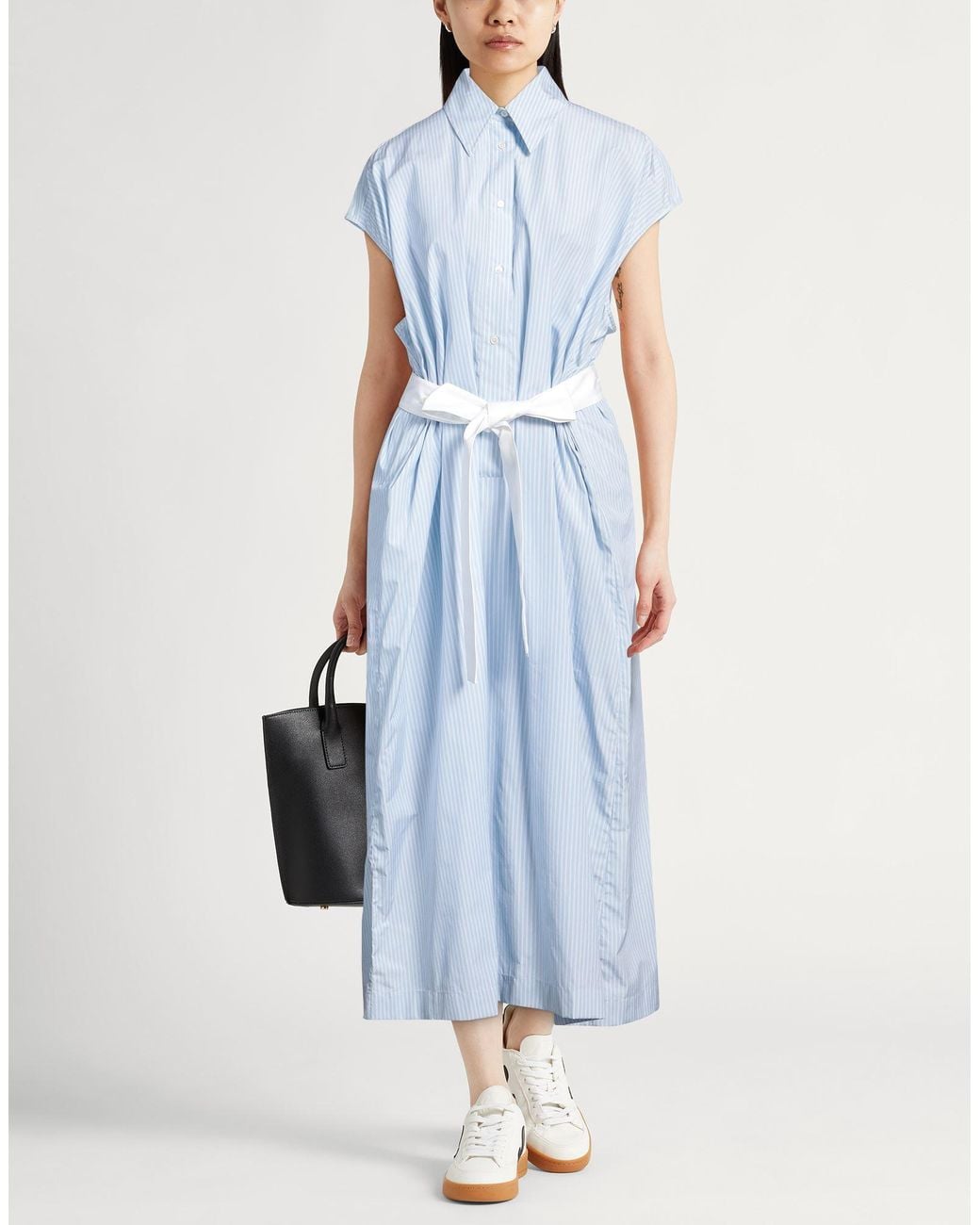 Fabiana Filippi Blue Sky Maxi Dress Cotton