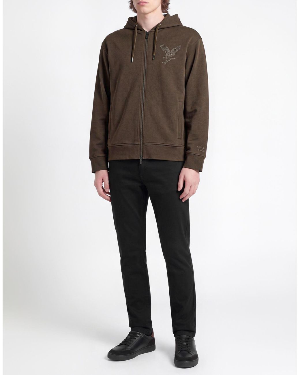 ARMANI EXCHANGE Green Sweatshirt for men