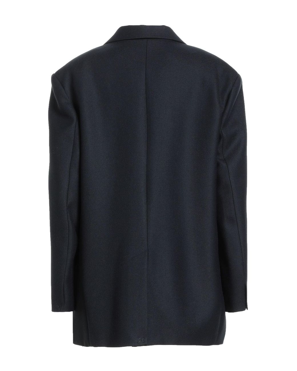 Sandro Black Midnight Blazer Acrylic, Wool, Polyester