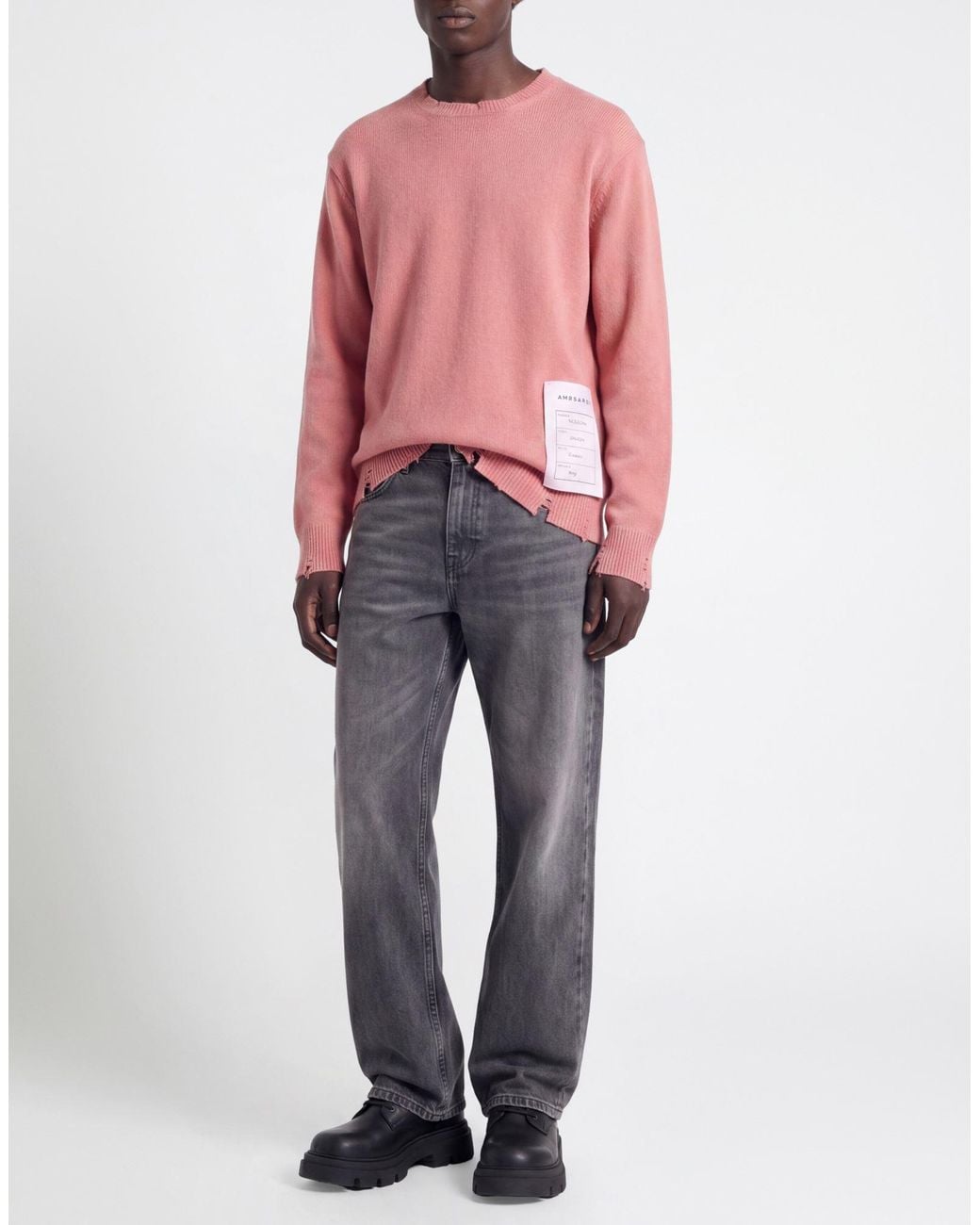 Pullover di Amaranto in Pink da Uomo