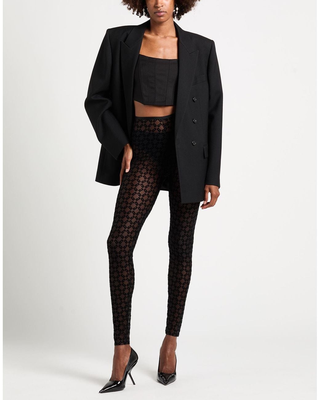 Givenchy Black Leggings