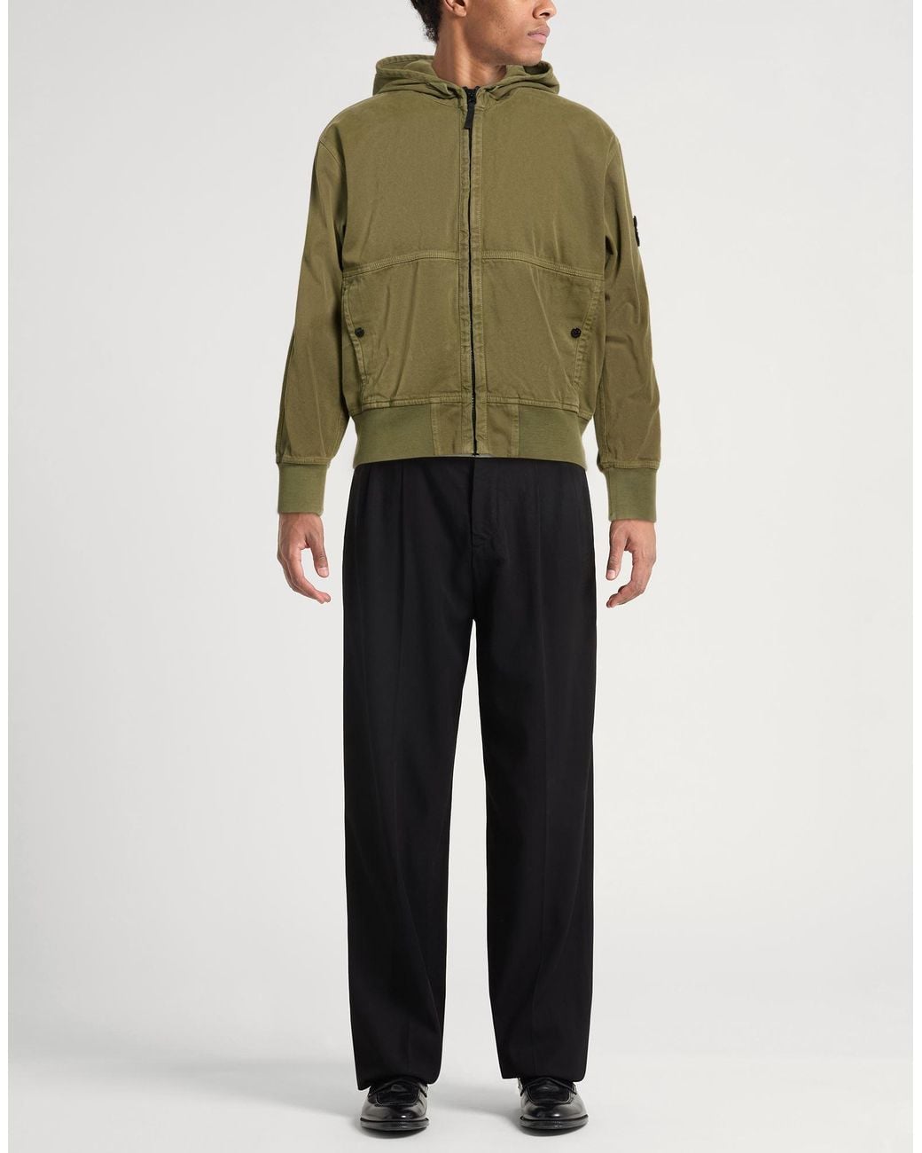 Stone Island Green Jacket for men