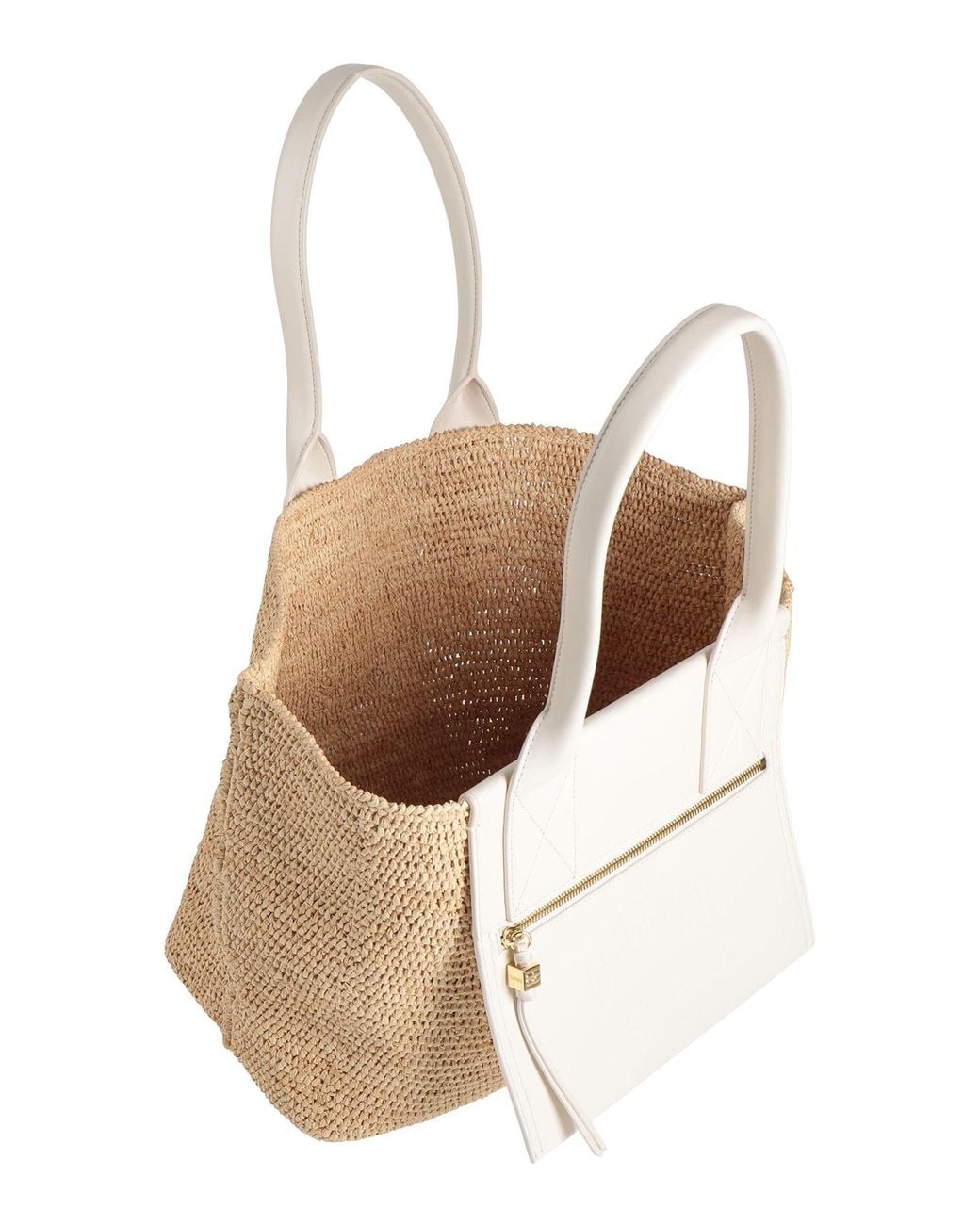 Ganni White Shoulder Bag