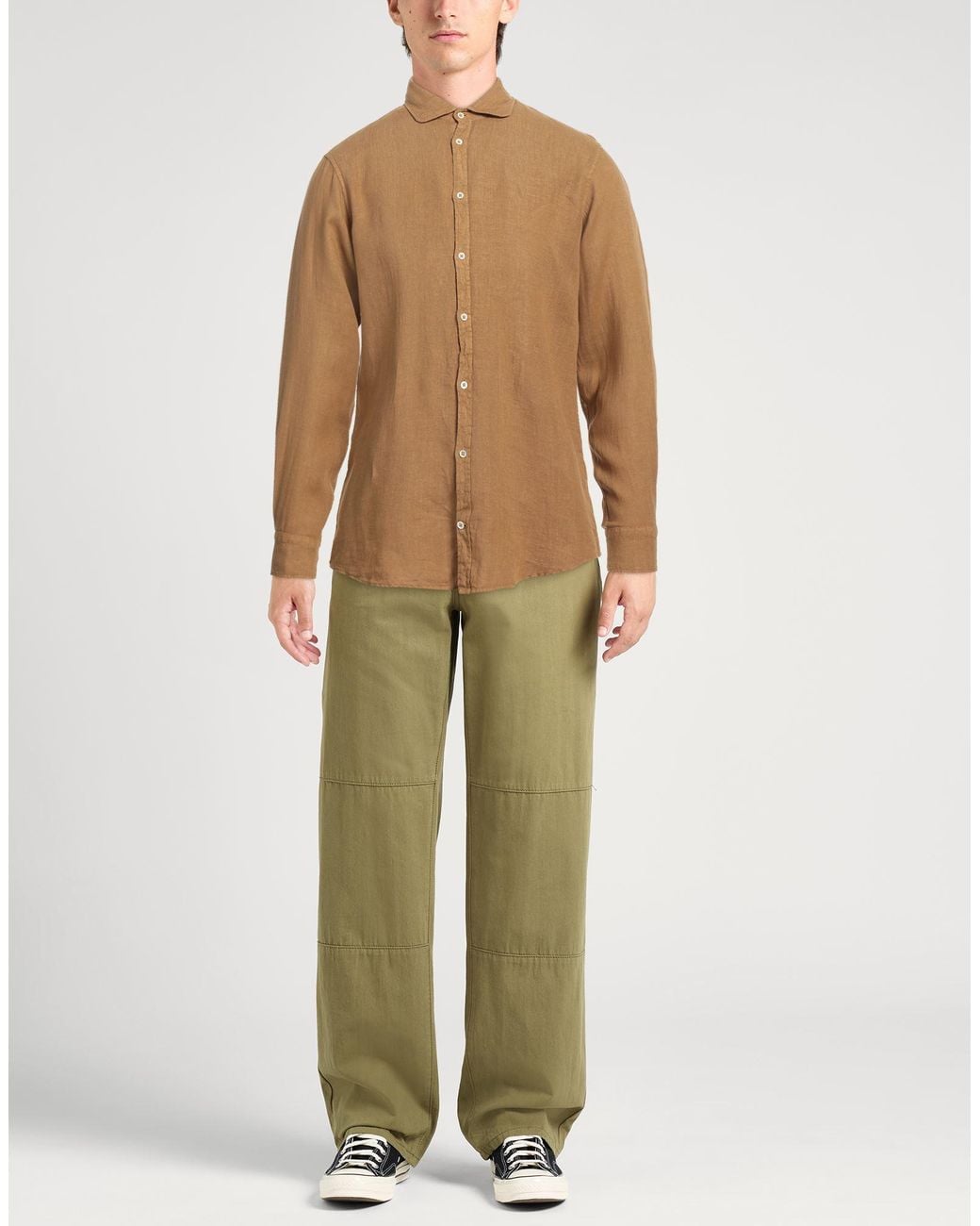 Camisa Massimo Alba de hombre de color Brown