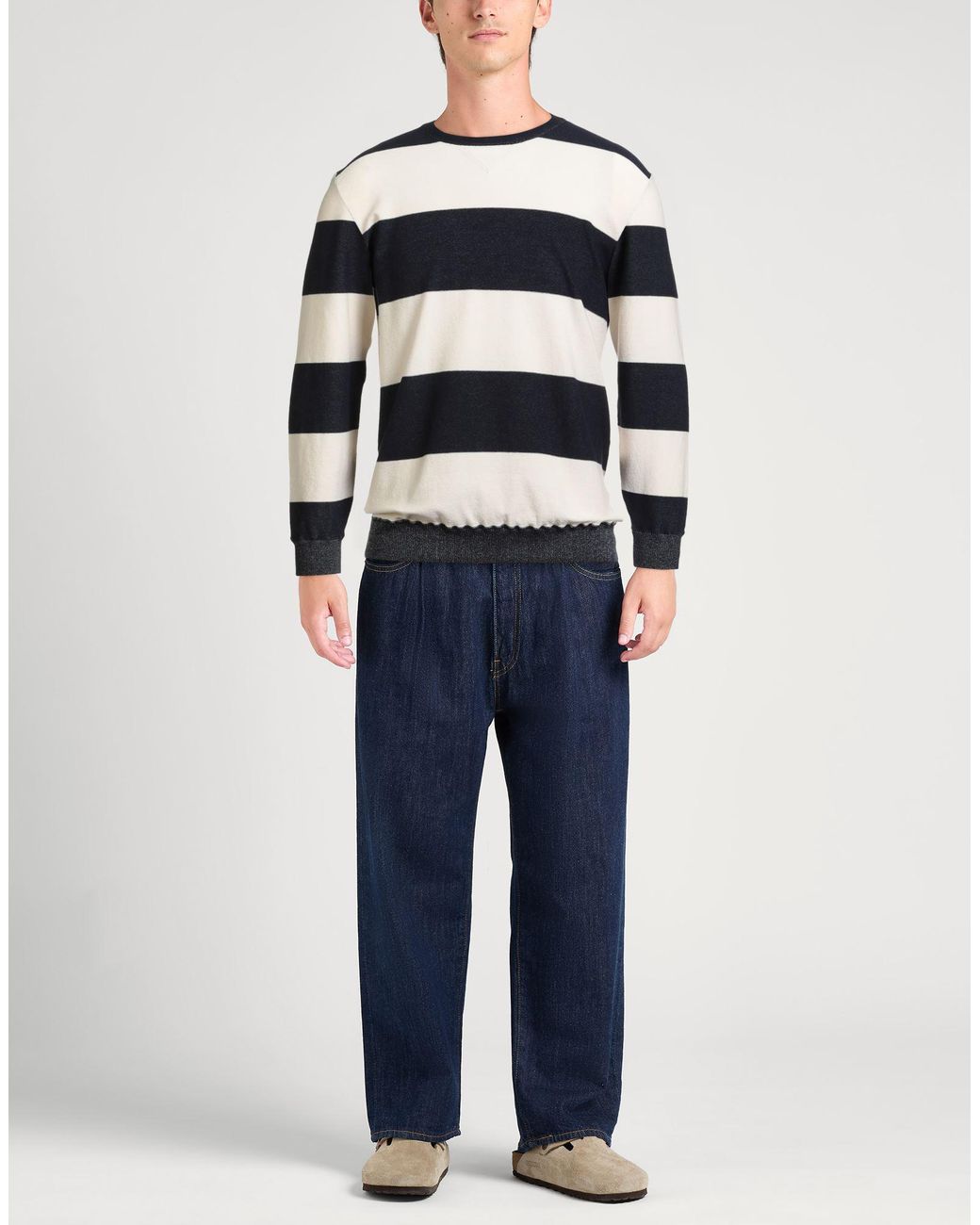 Pullover di Bruno Manetti in Blue da Uomo