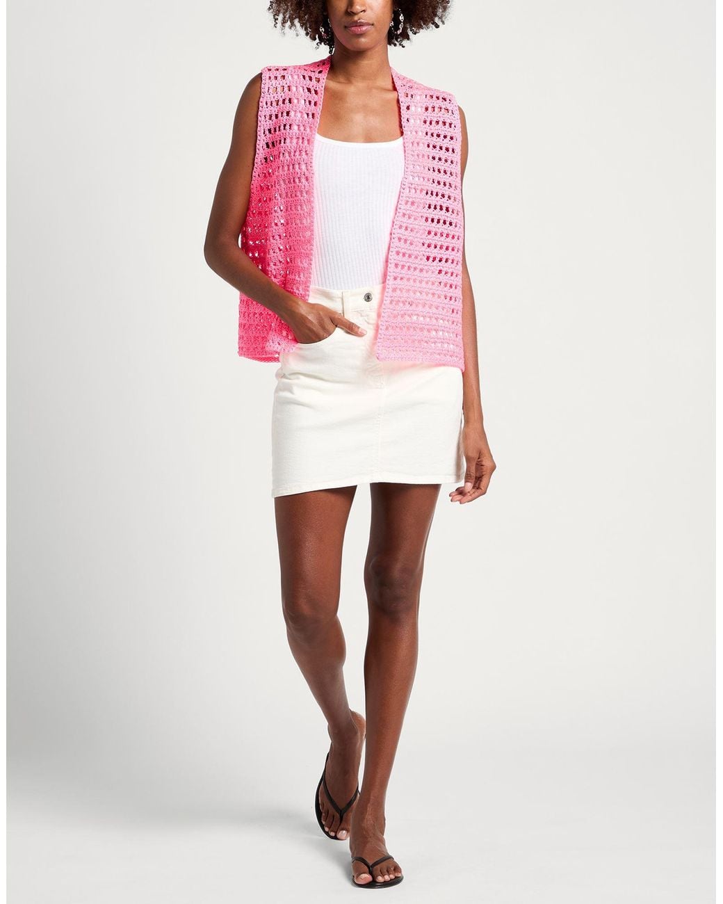 Jacquemus Pink Fuchsia Cardigan Polypropylene