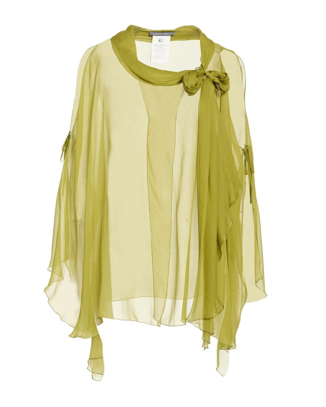 Alberta Ferretti Yellow Top