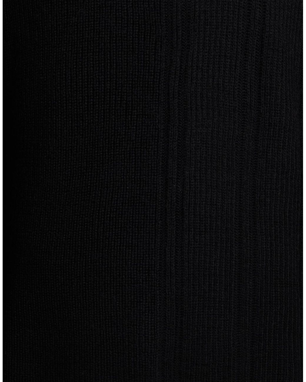 Alpha Studio Black Turtleneck for men