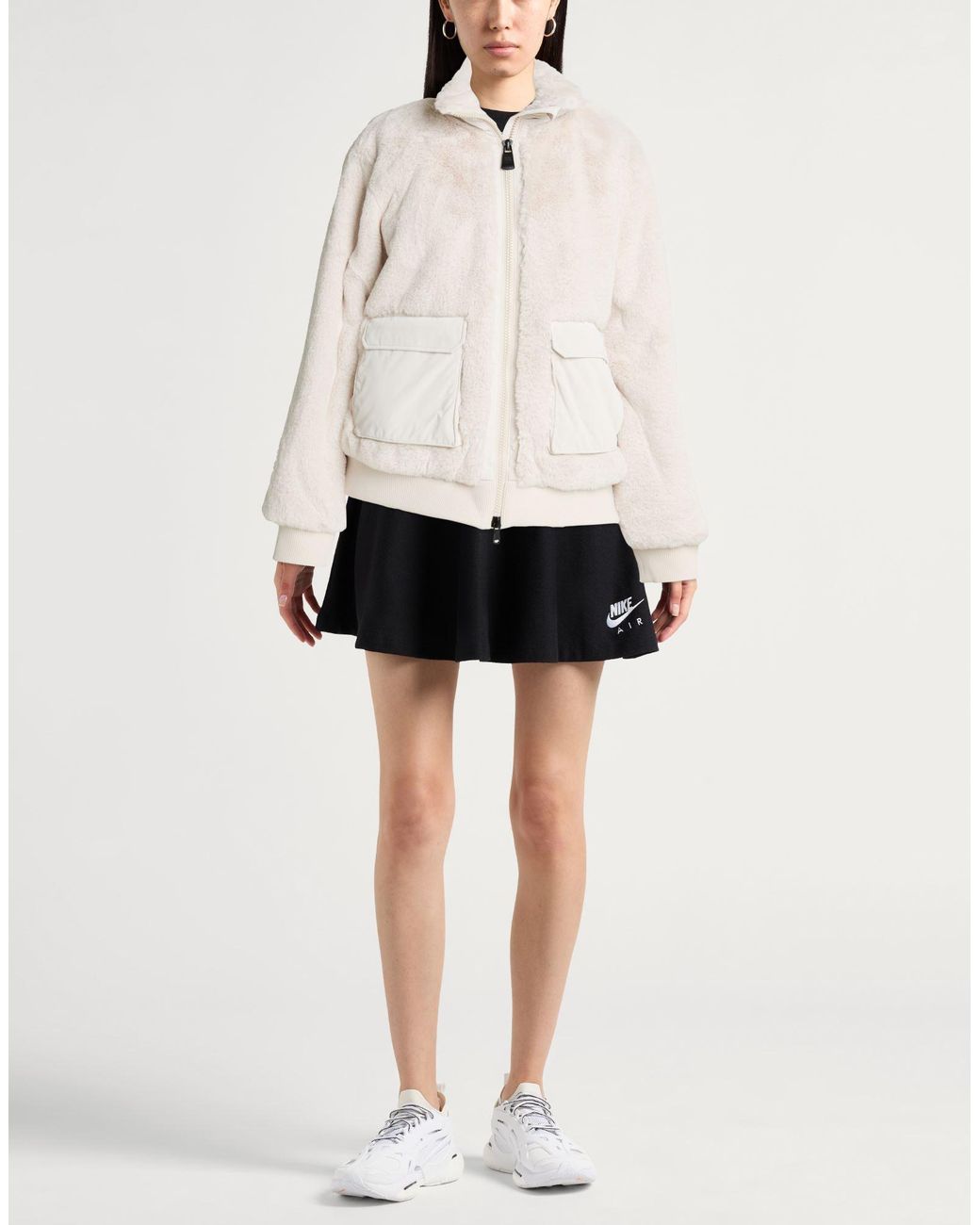 EA7 White Shearling & Teddy