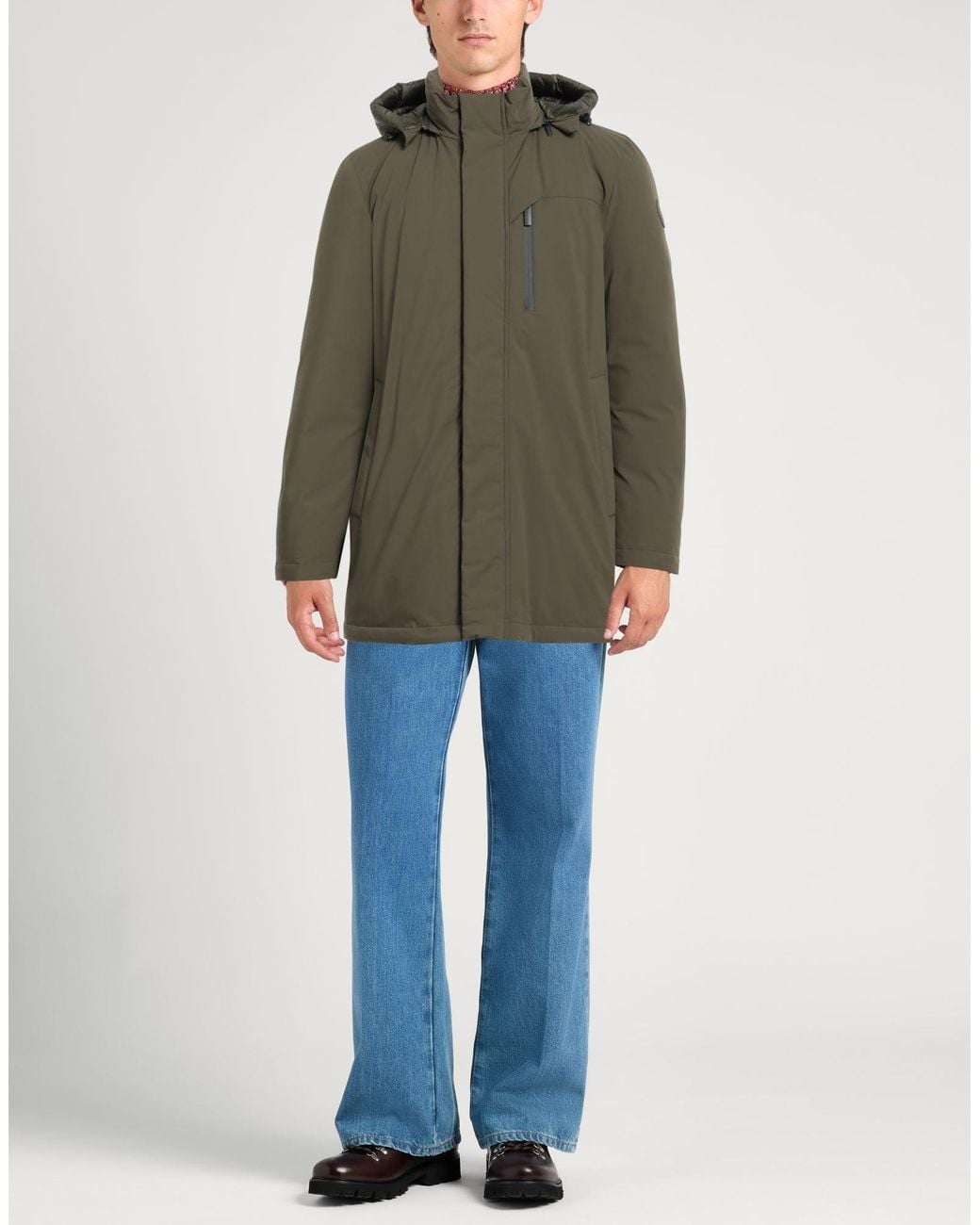 Woolrich Green Puffer for men