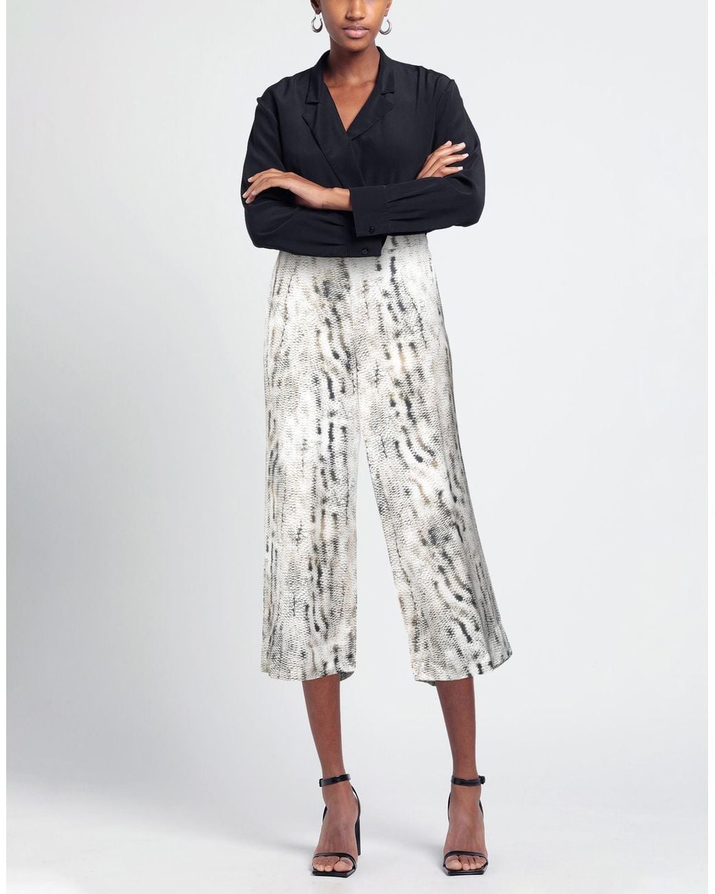 European Culture White Pants