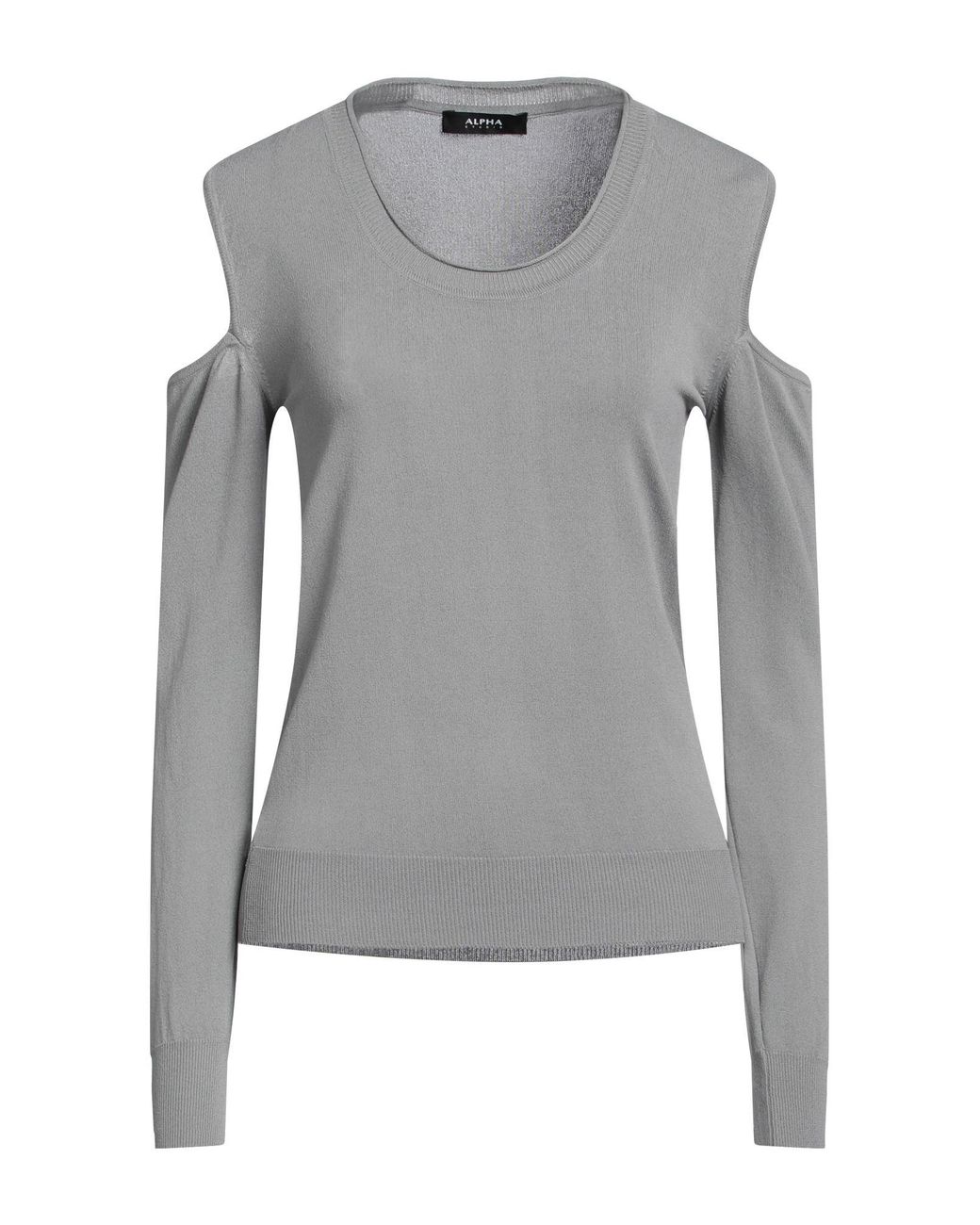Alpha Studio Alpha Studio Sweater in Grey | Lyst UK